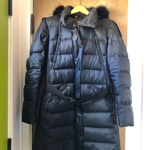 Burberry belted women’s down jacket